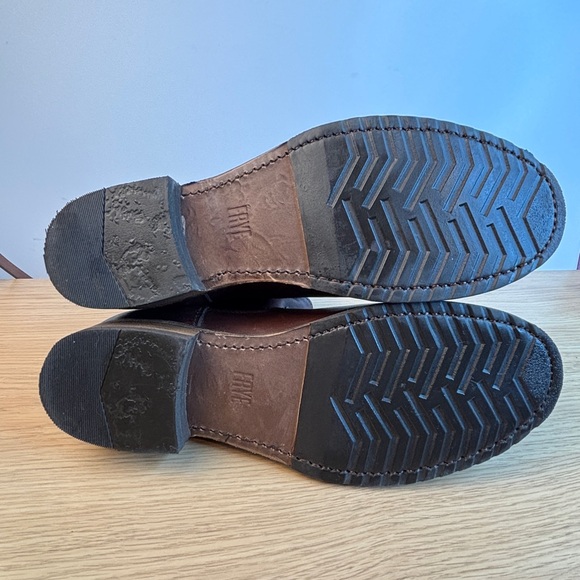 Frye Veronica Booties Short Tenora Redwood Color Leather Womans 9 - Picture 10 of 10